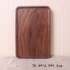 Kitchen Utensils Rectangular Serving Tray Wood Plate Tea Dishes